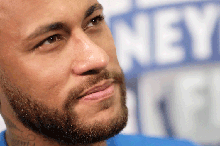 Neymar é um dos presidentes da equipe Fúria, uma das quatro brasileiras que participam da Kings League (Nacho Doce/Reuters)